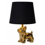 Настольная лампа декоративная Lucide Extravaganza Sir Winston 13533/81/10 Цвет плафонов черный Цвет арматуры золото