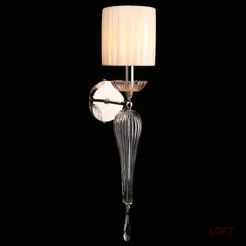 Бра Aployt Kinia APL.708.01.01 Цвет арматуры хром Цвет плафонов белый