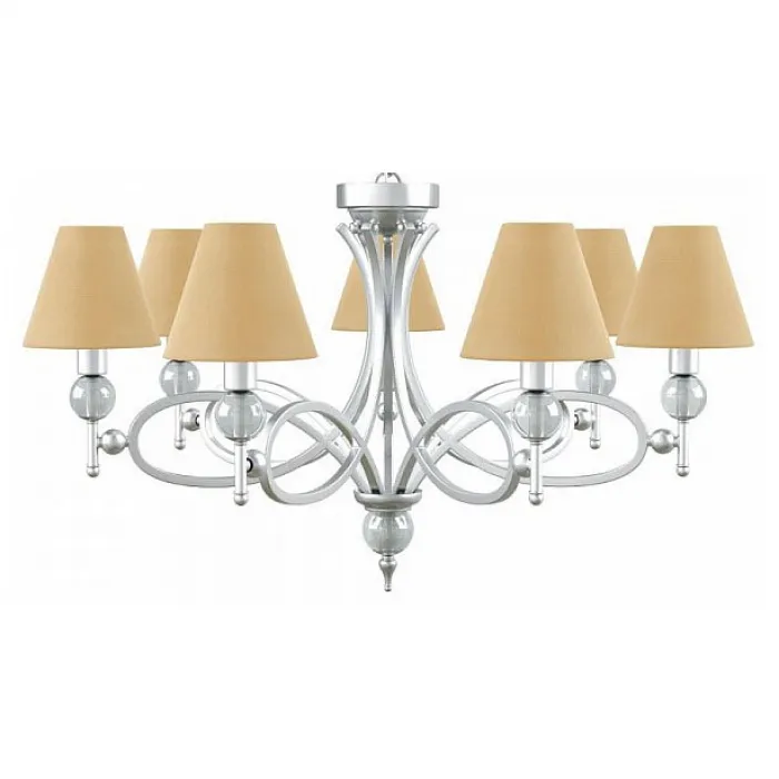 Подвесная люстра Lamp4You Eclectic 16 M2-07-CR-LMP-O-23 Цвет арматуры хром Цвет плафонов желтый от ImperiumLoft