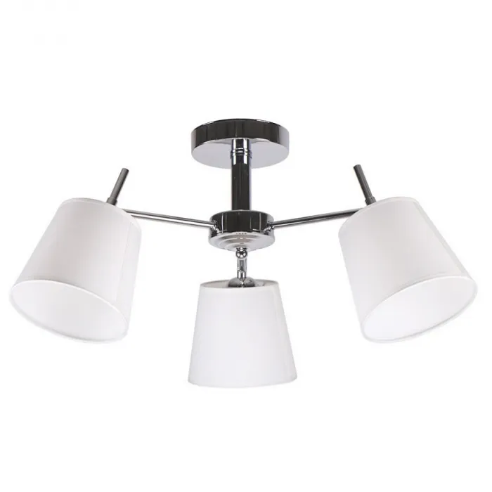 Люстра на штанге Imex MD.51151 MD.51151-3-S CH Цвет арматуры хром от ImperiumLoft