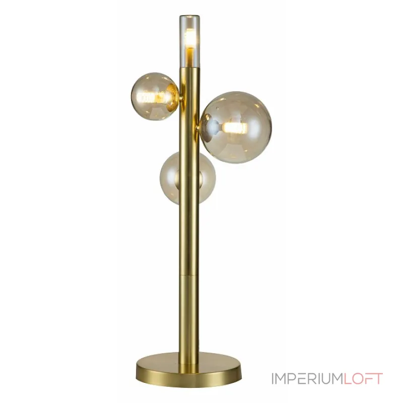 Настольная лампа декоративная Indigo Canto 11026/4T Gold