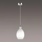 Подвесной светильник Odeon Light Storzo 4775/1 Цвет плафонов белый Цвет арматуры хром от ImperiumLoft