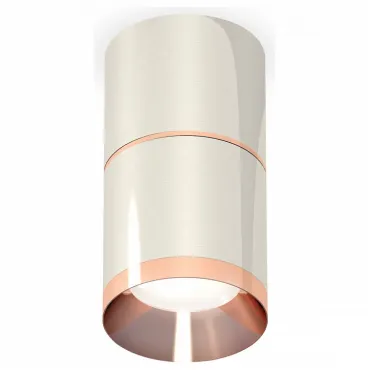 Накладной светильник Ambrella Techno 227 XS7405081 Цвет арматуры серебро Цвет плафонов бронза