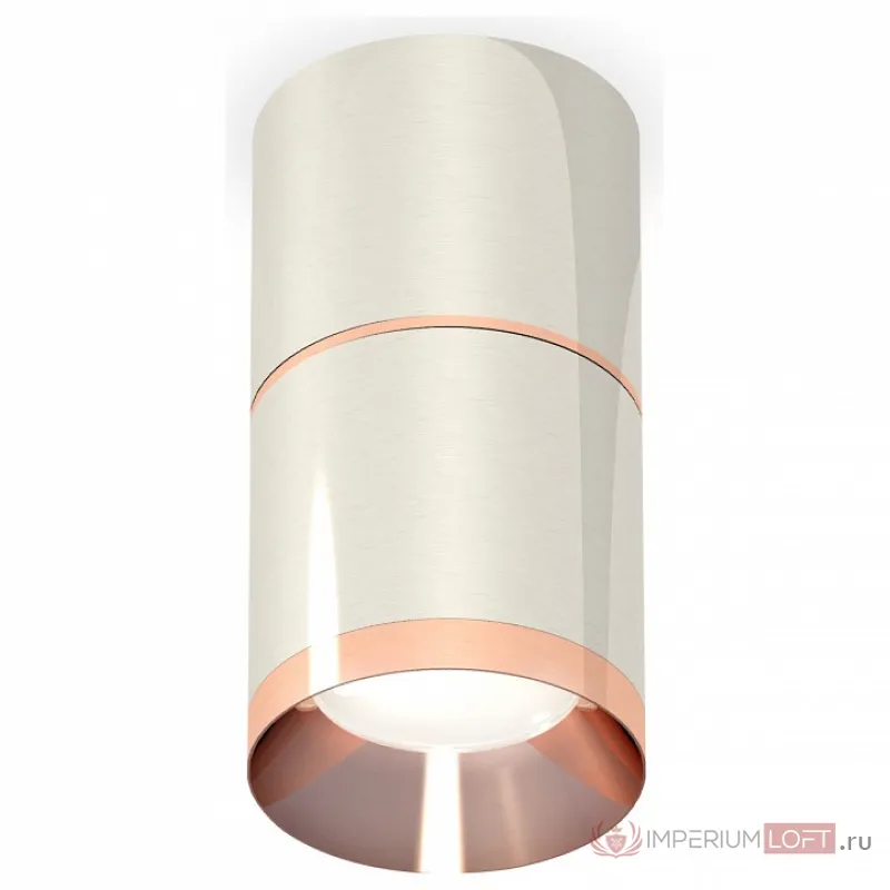 Накладной светильник Ambrella Techno 227 XS7405081 Цвет арматуры серебро Цвет плафонов бронза от ImperiumLoft