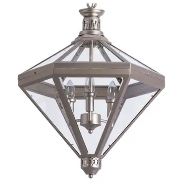 Подвесной светильник Divinare Cono 2015/19 SP-3 Цвет плафонов прозрачный Цвет арматуры серебро от ImperiumLoft
