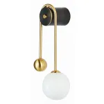 Бра ST-Luce Adige SL1202.201.01 Цвет арматуры желтый Цвет плафонов белый от ImperiumLoft