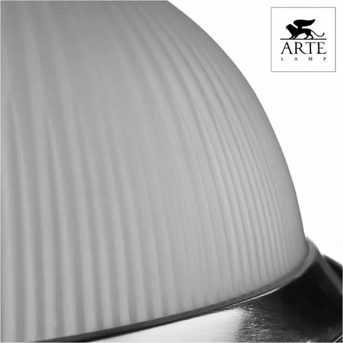 Подвесной светильник Arte Lamp American Diner A9366SP-1SS Цвет арматуры серебро Цвет плафонов прозрачный от ImperiumLoft