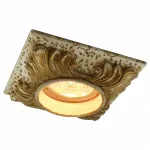 Встраиваемый светильник Arte Lamp Plaster A5262PL-1WC Цвет арматуры кремовый Цвет плафонов прозрачный от ImperiumLoft