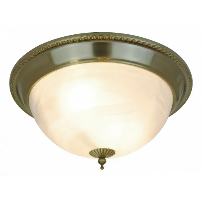 Накладной светильник Arte Lamp Porch A1305PL-2AB Цвет арматуры бронза Цвет плафонов белый от ImperiumLoft