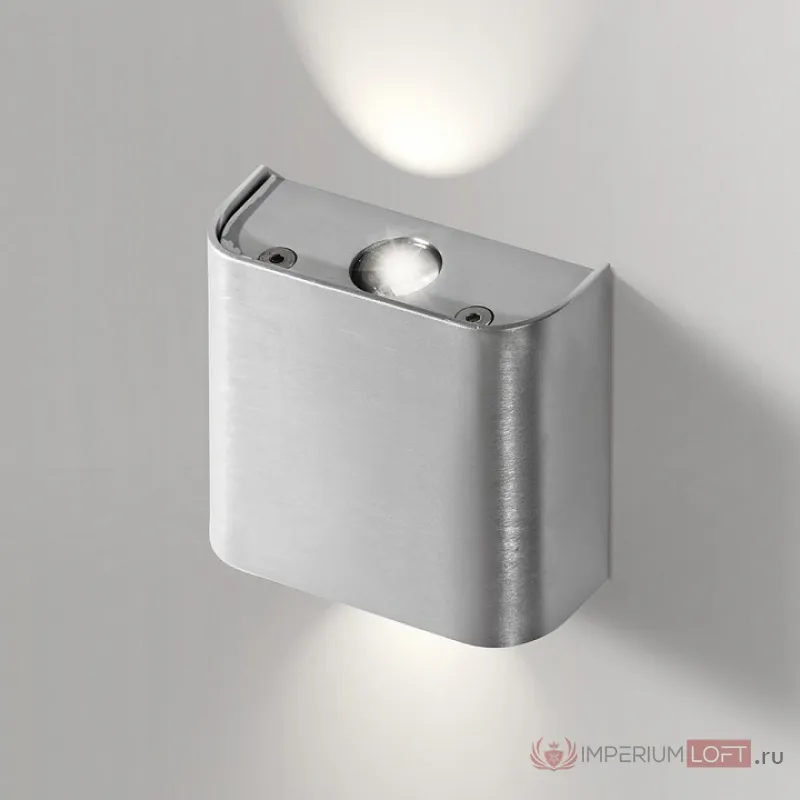 Накладной светильник Azzardo Ginno 2 AZ0765 Цвет арматуры серебро Цвет плафонов серебро от ImperiumLoft