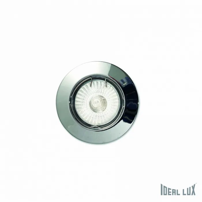 Встраиваемый светильник Ideal Lux Jazz JAZZ CROMO Цвет арматуры хром Цвет плафонов хром от ImperiumLoft