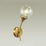 Бра Lumion Yoko 4558/1W Цвет арматуры латунь Цвет плафонов прозрачный от ImperiumLoft