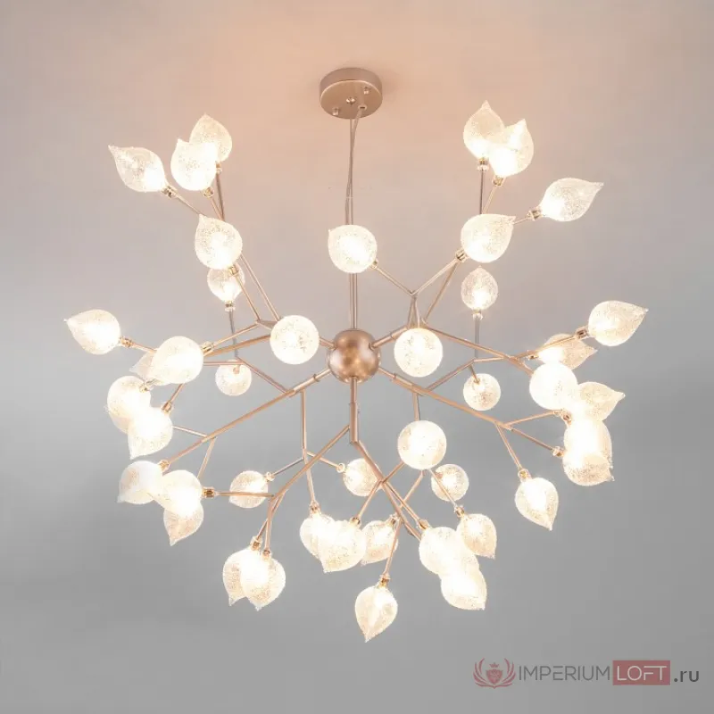 Подвесная люстра Bogate's Boccio 547 Цвет арматуры серебро Цвет плафонов прозрачный от ImperiumLoft