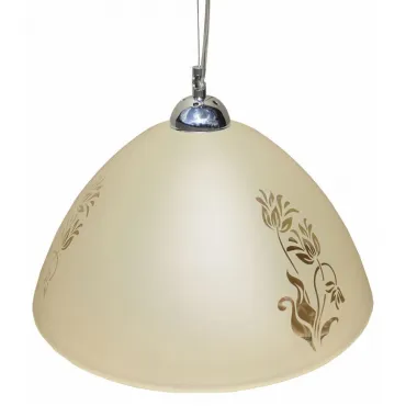 Подвесной светильник Arte Lamp Crocus A4728SP-1CC Цвет арматуры хром Цвет плафонов коричневый