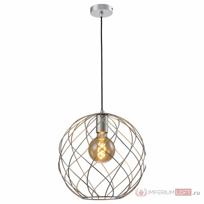Подвесной светильник TopLight Janis TL1190H-01SL Цвет арматуры серебро Цвет плафонов серебро от ImperiumLoft