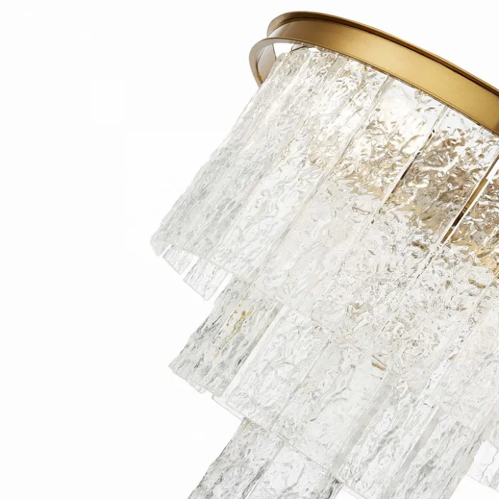 Люстра на штанге ST-Luce Corsia SL1230.302.06 Цвет арматуры Желтый Цвет плафонов Неокрашенный от ImperiumLoft