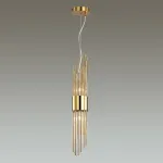 Подвесной светильник Odeon Light Flambi 4847/2 Цвет плафонов золото Цвет арматуры золото от ImperiumLoft