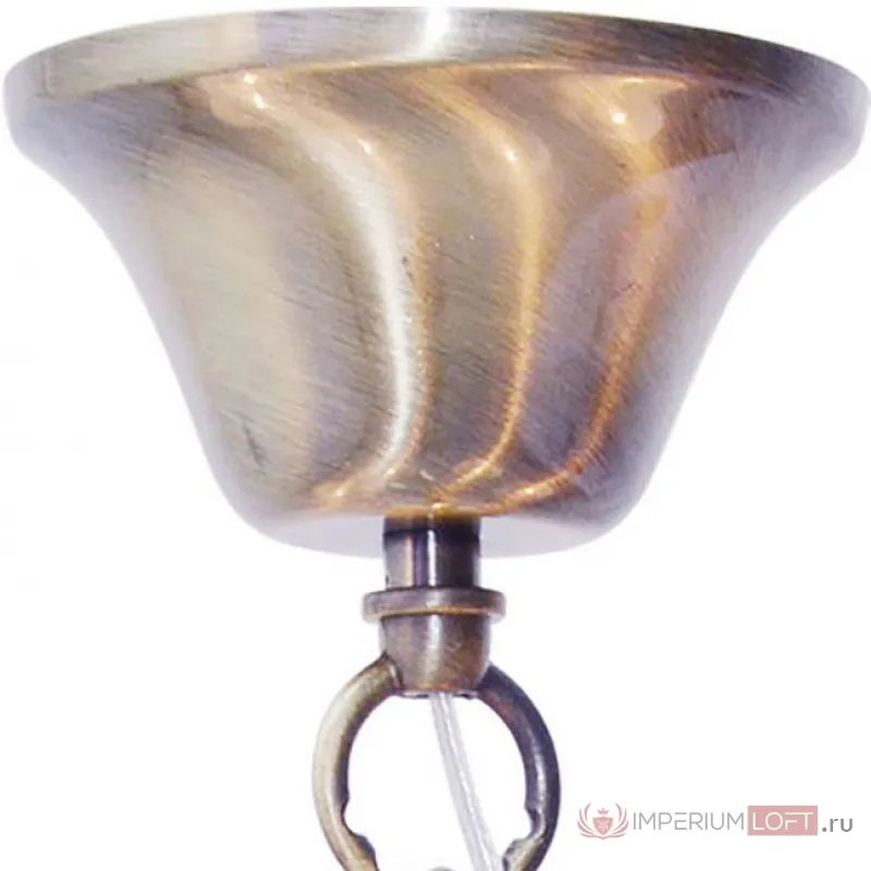 Подвесная люстра TopLight Gillian TL1136-5H Цвет арматуры бронза Цвет плафонов голубой от ImperiumLoft