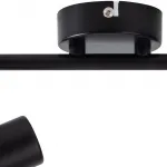 Спот TopLight Maralyn TL1234Y-02BL Цвет арматуры черный Цвет плафонов серый