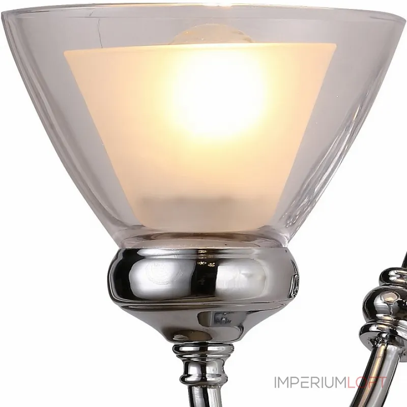 Бра Arte Lamp 5184 A5184AP-1CC Цвет арматуры хром Цвет плафонов прозрачный