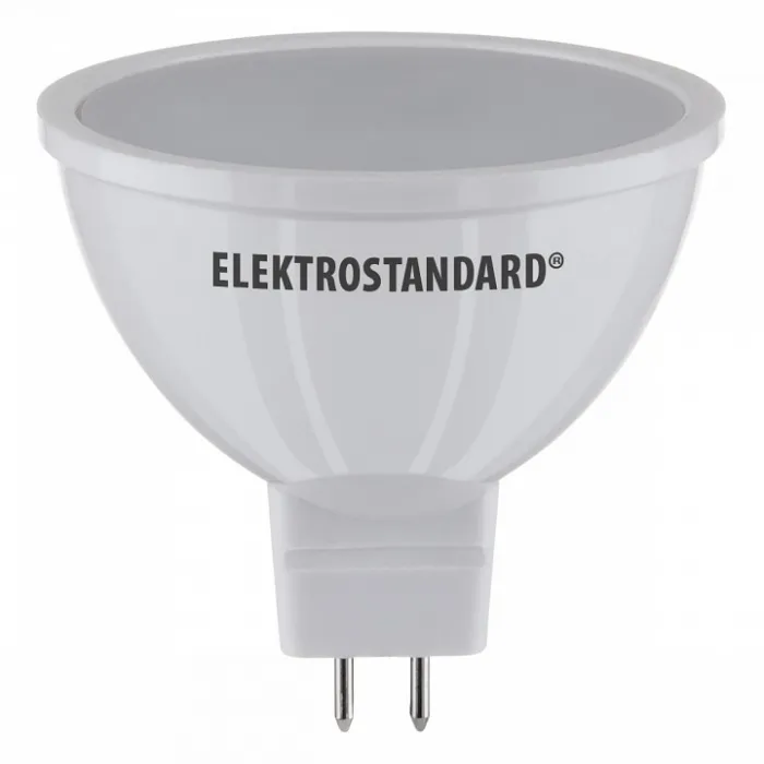 Лампа светодиодная Elektrostandard JCDR01 5W 220V 3300K GU5.3 5Вт 3300K a034862 от ImperiumLoft