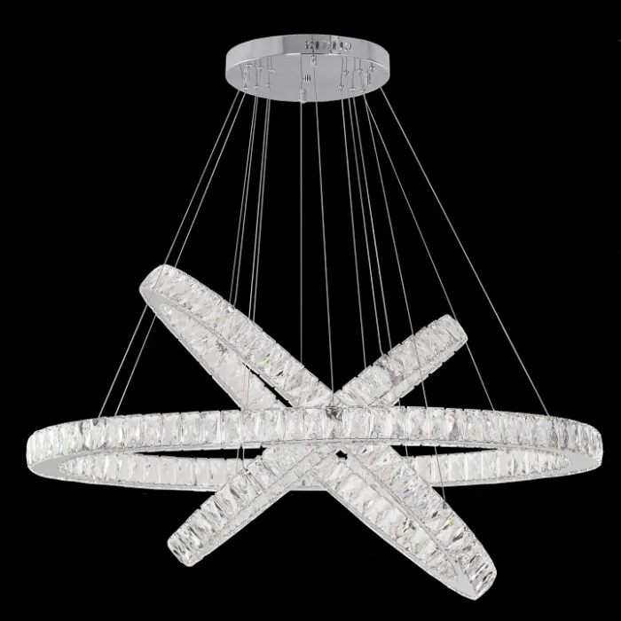 Подвесной светильник Citilux Olimpia EL330S100.1 Цвет арматуры хром Цвет плафонов прозрачный от ImperiumLoft