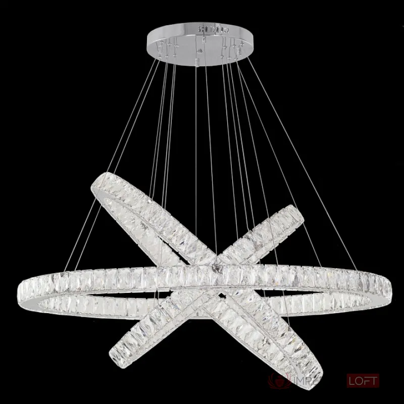 Подвесной светильник Citilux Olimpia EL330S100.1 Цвет арматуры хром Цвет плафонов прозрачный от ImperiumLoft