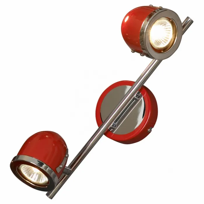 Спот Lussole Tivoli LSN-3101-02 Цвет арматуры хром Цвет плафонов хром от ImperiumLoft