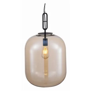 Подвесной светильник ST-Luce Burasca SL1050.413.01 Цвет плафонов коричневый Цвет арматуры черный