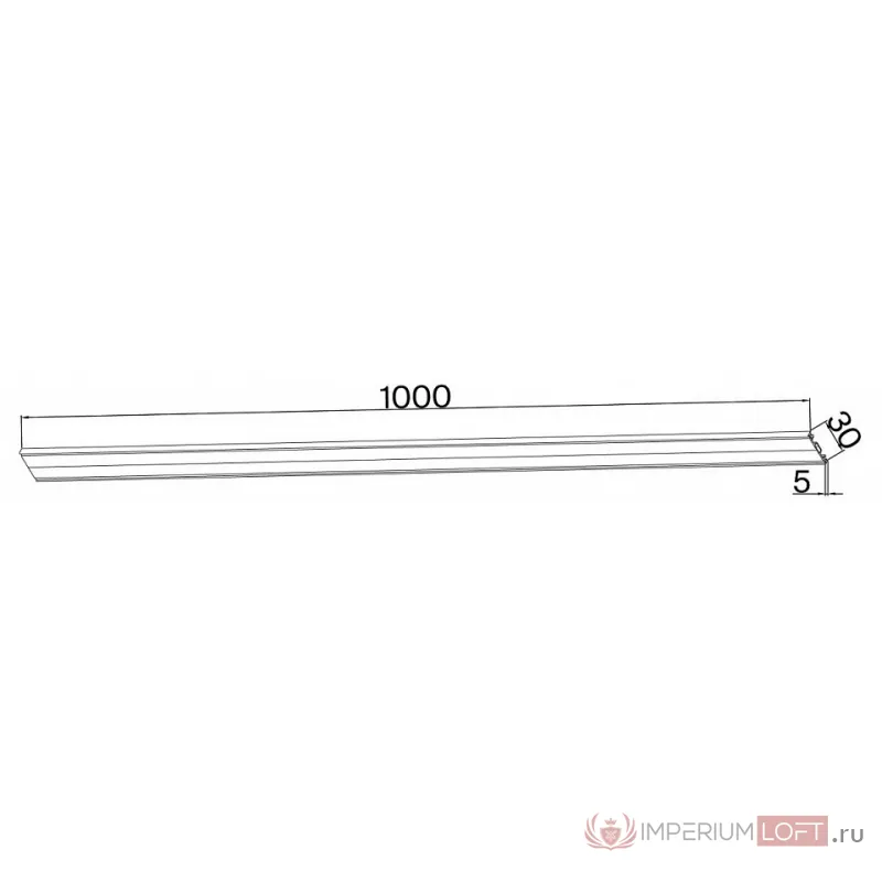 Трек накладной Favourite Unika 1002-TB-100 от ImperiumLoft
