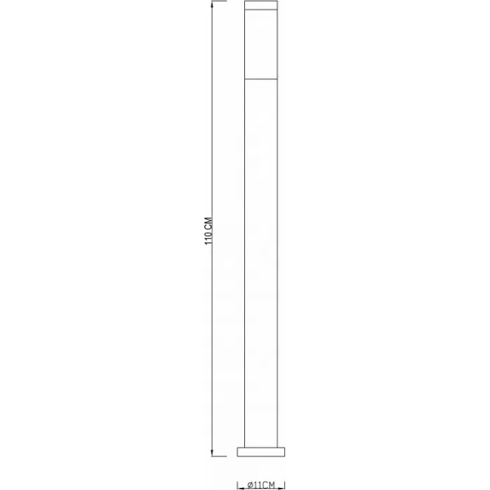 Наземный высокий светильник Deko-Light Nova III 730007 Цвет арматуры серебро Цвет плафонов белый от ImperiumLoft