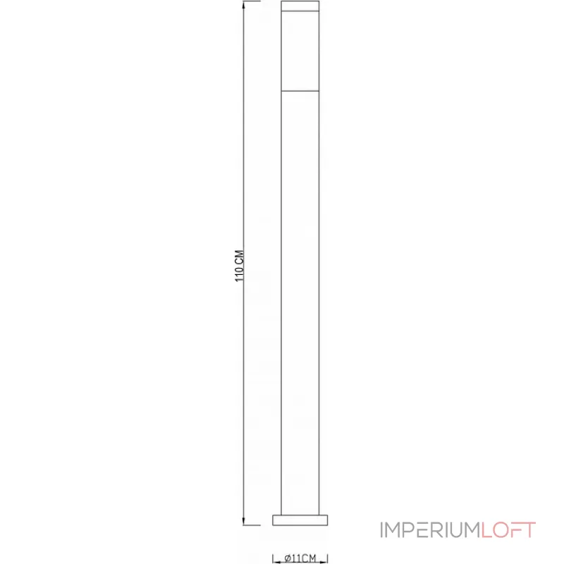 Наземный высокий светильник Deko-Light Nova III 730007 Цвет арматуры серебро Цвет плафонов белый
