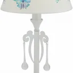 Настольная лампа декоративная Rivoli Barbara T1 WT Б0038145 Цвет арматуры белый Цвет плафонов белый