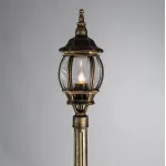 Фонарный столб Arte Lamp Atlanta A1047PA-1BN Цвет арматуры бронза Цвет плафонов прозрачный