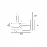 Трековый светильник Artemide L231200