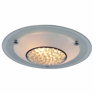 Накладной светильник Arte Lamp Giselle A4833PL-2CC Цвет арматуры хром Цвет плафонов белый