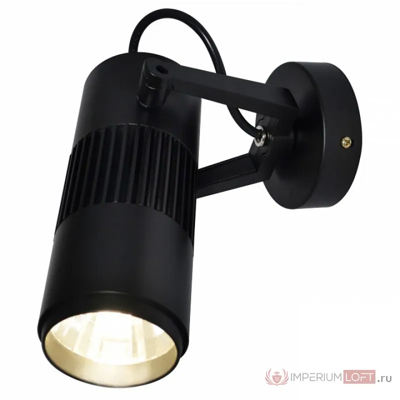 Светильник на штанге Arte Lamp Track Lights A6520AP-1BK Цвет арматуры черный Цвет плафонов черный от ImperiumLoft