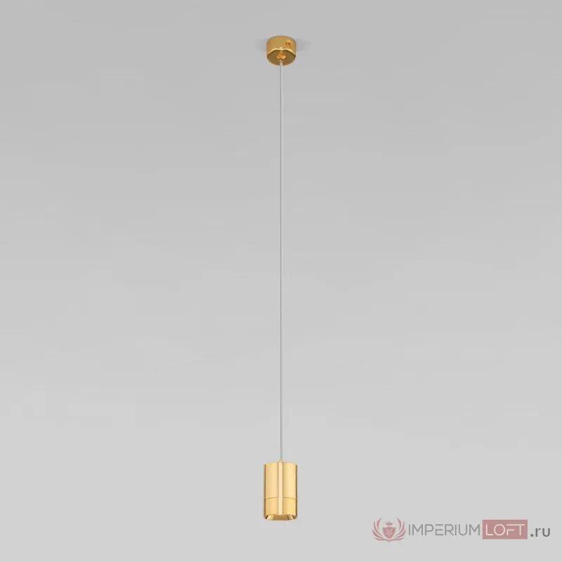 Подвесной светильник Eurosvet Piccolo 50248/1 LED золото от ImperiumLoft