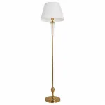 Торшер Arte Lamp Gracie A7301PN-1PB Цвет плафонов белый Цвет арматуры медь