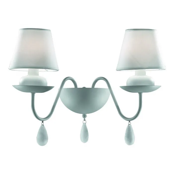Бра Ideal Lux Blanche BLANCHE AP2 BIANCO Цвет арматуры белый от ImperiumLoft