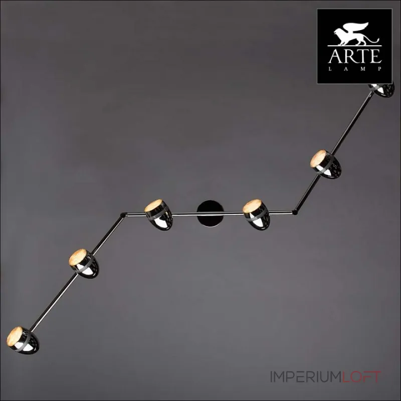 Спот Arte Lamp Bombo A6701PL-6CC Цвет арматуры хром Цвет плафонов хром