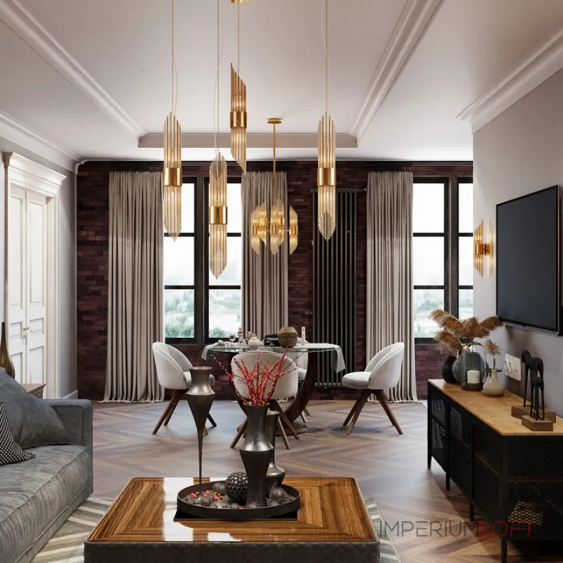 Подвесной светильник Odeon Light Flambi 4847/2 Подвесной светильник Odeon Light Flambi 4847/2