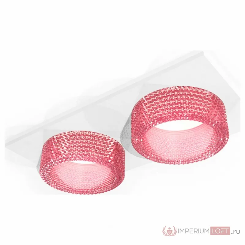 Встраиваемый светильник Ambrella Techno Spot 17 XC6525042 Цвет плафонов розовый от ImperiumLoft