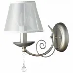 Бра MW-Light Глория 3 328020901 Цвет плафонов кремовый Цвет арматуры серебро от ImperiumLoft