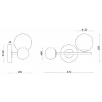Бра F-promo Vials 3090-2W от ImperiumLoft