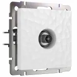 ТВ-розетка оконечная без рамки Werkel W1283001 (белый) Цвет арматуры белый