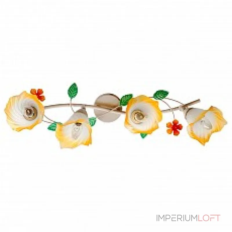 Спот DeMarkt Лето 1 319014404 Цвет плафонов желтый от ImperiumLoft Спот DeMarkt Лето 1 319014404 Цвет плафонов желтый от ImperiumLoft