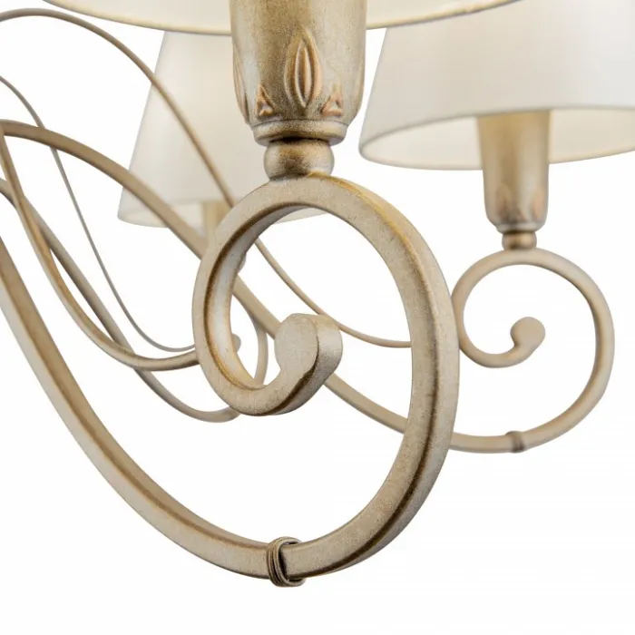 Подвесная люстра Lamp4You Provence 11 E3-07-H-LMP-O-25 Цвет арматуры золото Цвет плафонов белый от ImperiumLoft