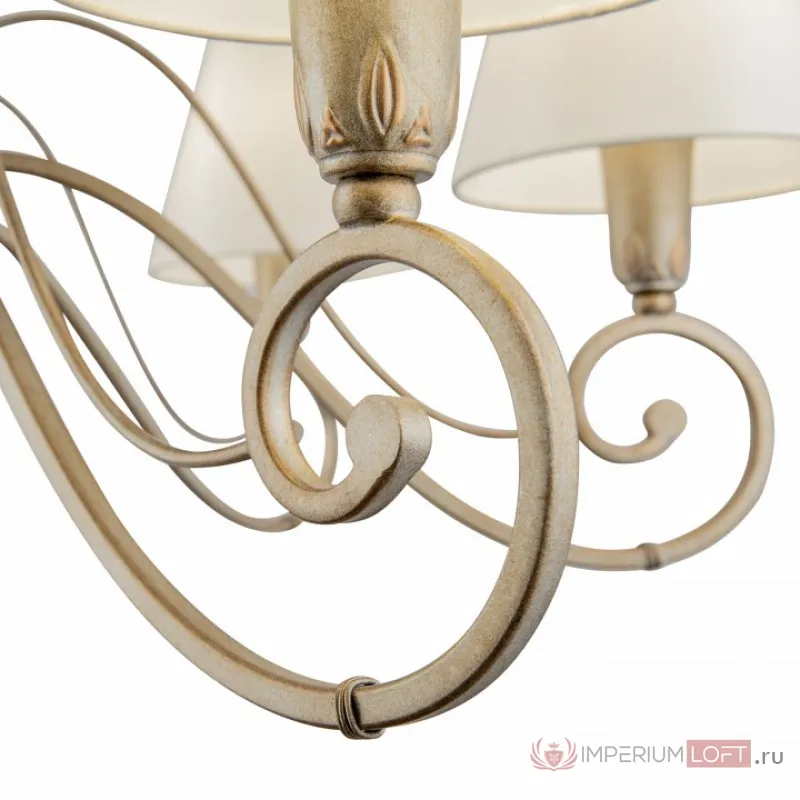 Подвесная люстра Lamp4You Provence 11 E3-07-H-LMP-O-25 Цвет арматуры золото Цвет плафонов белый от ImperiumLoft