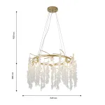 Подвесная люстра Favourite Desmi 4108-8P от ImperiumLoft